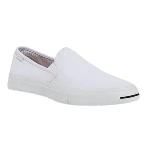 Converse x Jack Purcell Mens Court Sneakers US 12 White Beige Canvas NWT main image 6